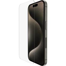 Belkin ScreenForce UltraGlass 2 Treated Screen Protector for iPhone 15 Pro