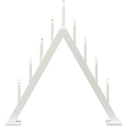 Konstsmide 3932 Matte White Adventslysestage 60cm