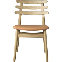FDB Møbler J48 Oak/Cognac Köksstol 78cm