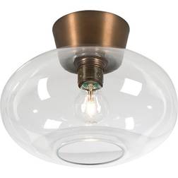 Belid Bullo Oxide/Clear Glass Takplafond ∅ 27cm