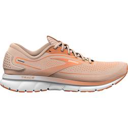 Brooks Trace 2 W - Pale Peach/Tangerine/White