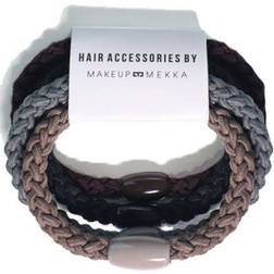Makeup Mekka Woven Hair Ties Dark Mix