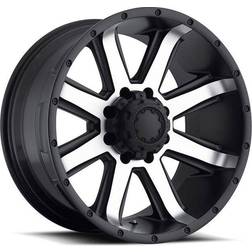 Ultra Crusher 195 Machined Black 16x8 6/4.5 ET15 CB71.80