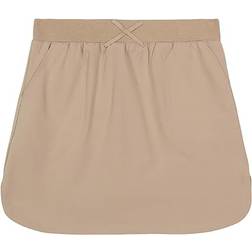 Nautica Big Girls Uniform Performance Scooter Shorts - Khaki