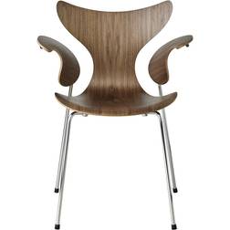 Fritz Hansen Liljen Walnut Köksstol 83cm