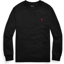 Polo Ralph Lauren Cotton Jersey Long-Sleeve T-shirt- Black (585123)