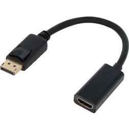 Visiontek DisplayPort - HDMI M-F Adapter 0.7ft