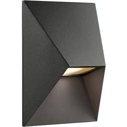Nordlux Pontio 15 Black Vægarmatur ∅ 9cm