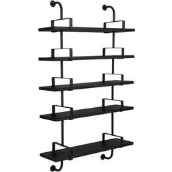 GUBI Demon Black Stained Ash Wall Shelf 95cm