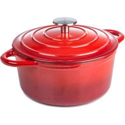 Dawsons Living Round Cast Iron with lid 2.7 L 28 cm