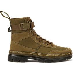 Dr. Martens Combs Tech Suede Casual Boots - DMS OLIVE