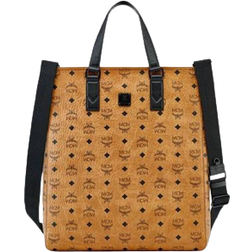 MCM Klassik Tote Visetos - Cognac