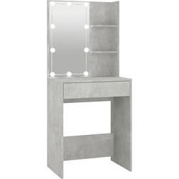 vidaXL 60x40x140cm Concrete Grey Schminktisch 40x60cm