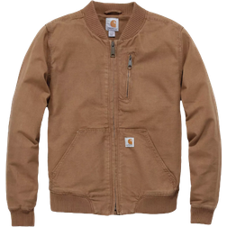 Carhartt Women's Rugged Flex Relaxed Fit Canvas Jacket - Brown