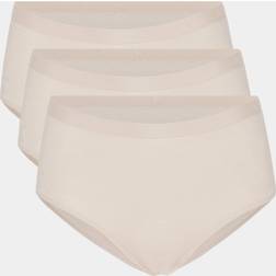 Copenhagen Bamboo Bambus Maxi Trusser 3-pack - Creme