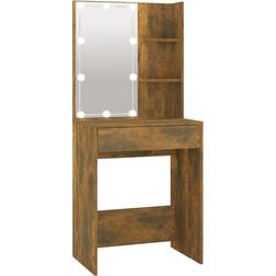 vidaXL 60x40x140cm Smoked Oak Dressing Table 40x60cm