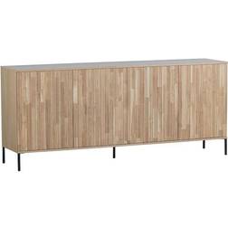 Woood New Gravure Light wood Skænk 200x85cm