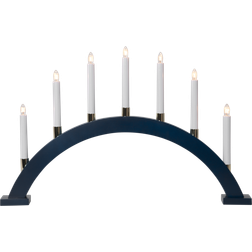 Star Trading Gillian Blue Adventsljusstake 63cm