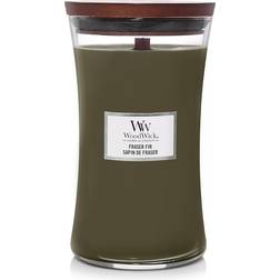 Woodwick Frasier Fir Green Bougie Parfumée 609g