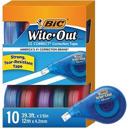 Bic Wite-Out Brand EZ Correct Correction Tape 10-pack