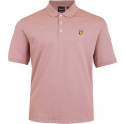 Lyle & Scott Plain Polo Shirt Plus Size - Hutton Pink