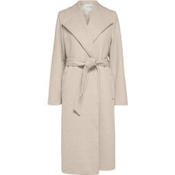 Selected Femme Wool Coat - Sandshell