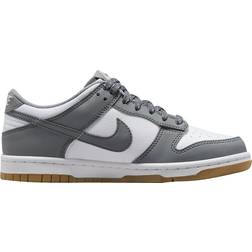 Nike Dunk Low GS - White/Light Iron Ore/Gum Light Brown/Smoke Grey