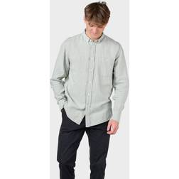 Klitmøller Collective Benjamin linen shirt - Sage