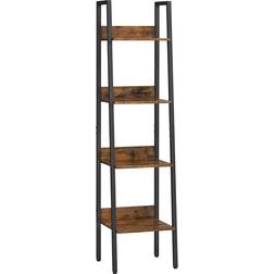 Vasagle 4-Tier Brown/Black Bogreol 140cm