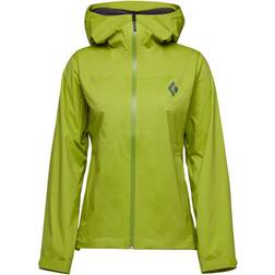 Black Diamond Stormline Stretch Rain Shell Women's - Aloe