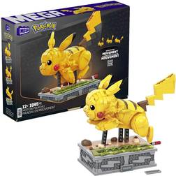 Mattel Mega Pokémon Motion Pikachu Building Brick Set with Mechanized Motion 1095pcs