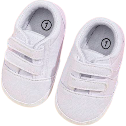 Shein Baby Boys Hook-and-loop Fastener Low-top PU Sneakers