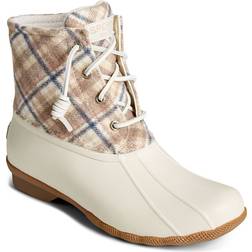 Sperry Saltwater - Ivory Plaid