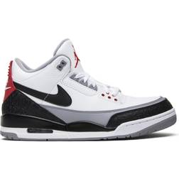 Nike Air Jordan 3 Retro NRG Tinker M - White/Fire Red/Cement Grey/Black