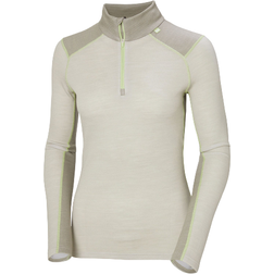 Helly Hansen Women's Lifa Merino Midweight Half-Zip Base Layer - Mellow Grey