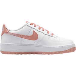 Nike Air Force 1 LV8 GS - White/Aura/Light Madder Root