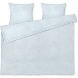 Juna Monochrome Lines Duvet Cover Blue, White (200x140cm)