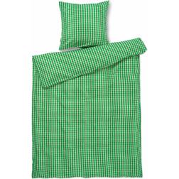 Juna Bæk & Bølge Duvet Cover Green (200x140cm)