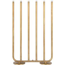 Konsthantverk December Brass Adventsljusstake 32cm