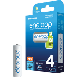 Panasonic Eneloop AA 2000mAh Rechargeable Batteries 4-pack