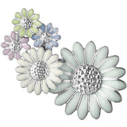 Georg Jensen Daisy Medium Ear Cuff - Silver/Multicolour