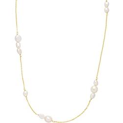 Sistie Ella Necklace Förgyllt-Silver Sterling 925 mm