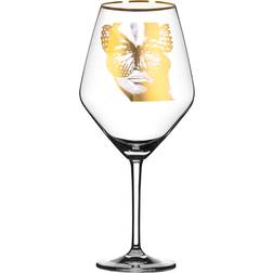 Carolina Gynning Golden Butterfly Red 75 cl Red Wine Glass 35cl
