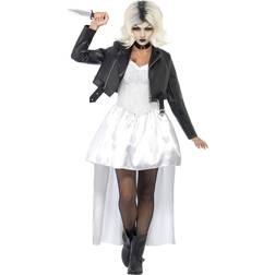 Smiffys Costume da La Sposa di Chucky Deluxe per donna