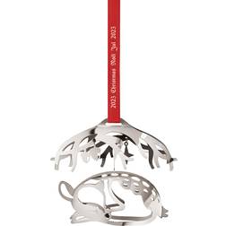 Georg Jensen 2023 Christmas Euro Fallow Deer Brass Julgranspynt 8cm
