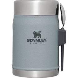 Stanley Classic Legendary Hammertone Silver Food Thermos 0.4L