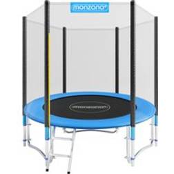 Monzana Trampolino elastico Ø183 cm con rete di sicurezza