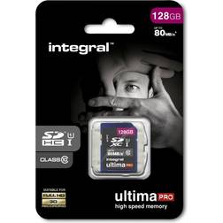 Integral 128GB SDXC UltimaPro memory card Class 10 UHS-I