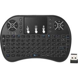 MTP Products Trådlöst Mini Tangentbord med Touchpad