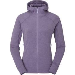 Rab damen nexus violett kapuzenfleece